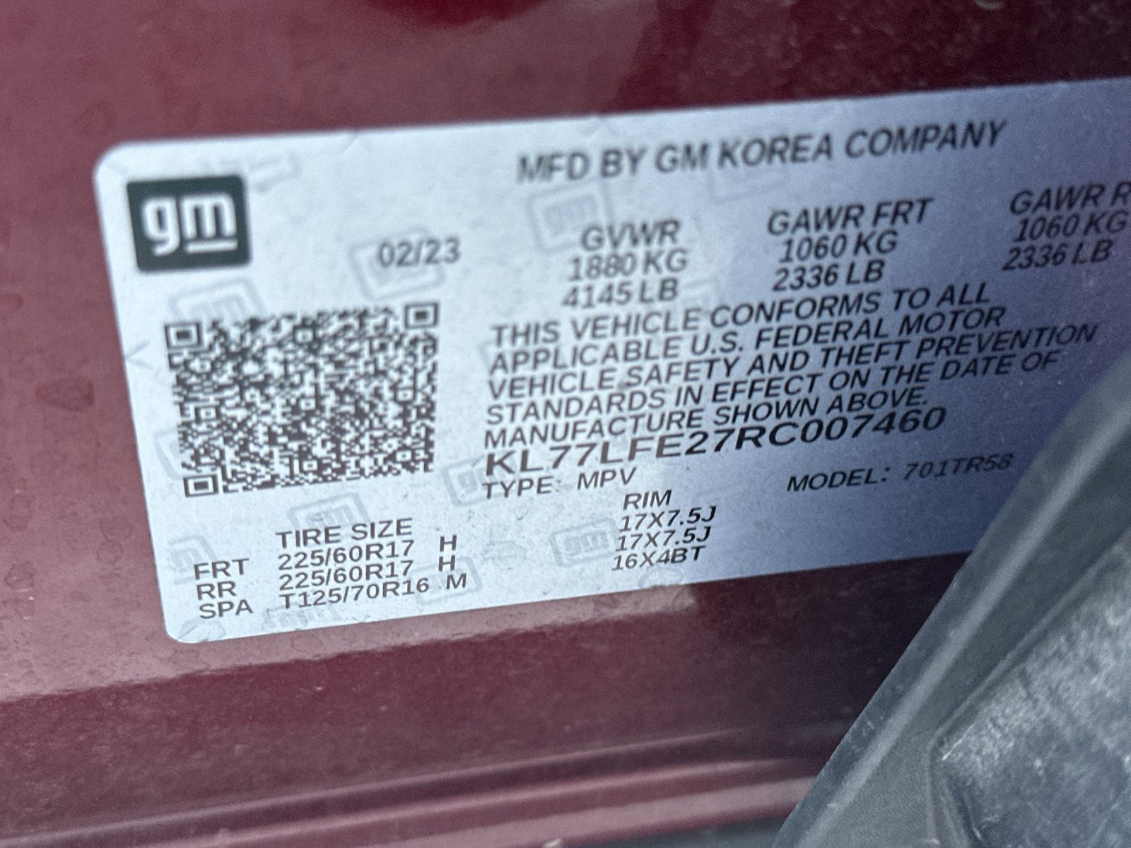 Used 2024 Chevrolet Trax LS w/ LS Convenience Package FWD image 26