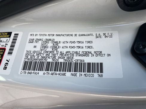 Used 2022 Toyota Tacoma SR image 9