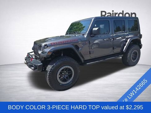 Used 2020 Jeep Wrangler Unlimited Rubicon AWD/4WD image 3