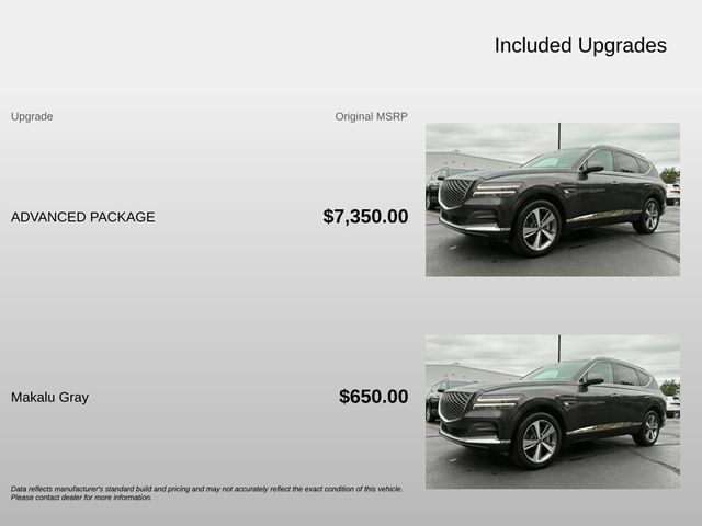 Used 2024 Genesis GV80 3.5T Advanced w/ Advanced Package AWD/4WD image 4