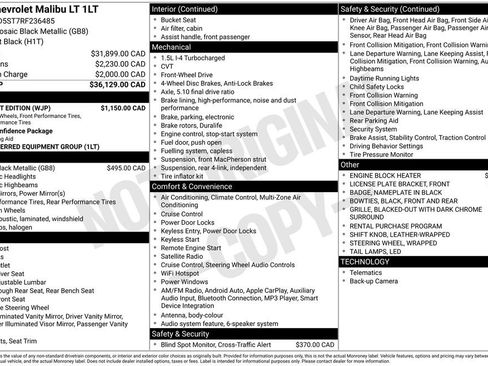 Used 2024 Chevrolet Malibu LT w/ Midnight Edition image 10