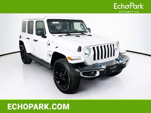 Used 2022 Jeep Wrangler Sahara w/ Cold Weather Group image 1