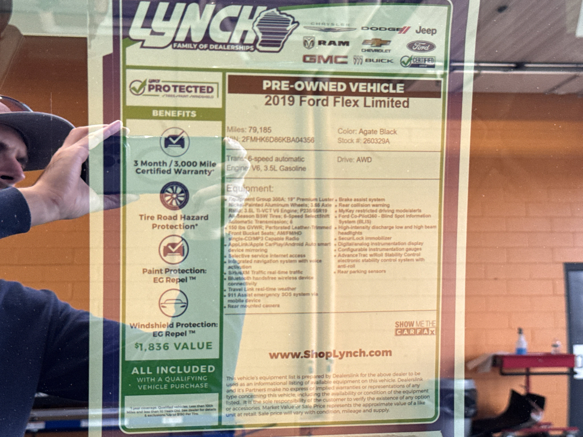 Used 2019 Ford Flex Limited AWD/4WD image 38