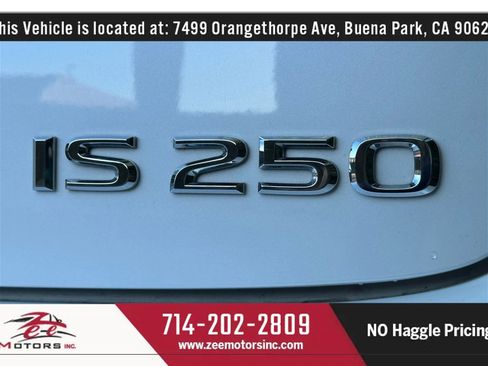 Used 2012 Lexus IS 250 w/ Premium Pkg Value Edition image 52