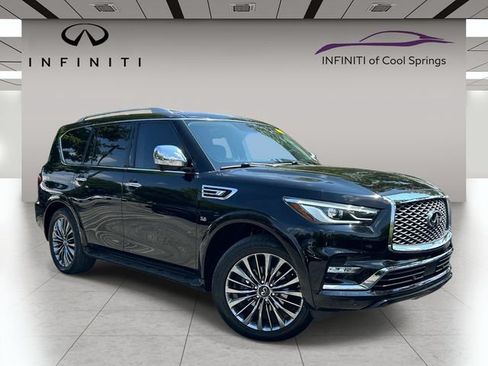 Used 2019 INFINITI QX80 Luxe w/ 22" Wheel Package RWD image 1