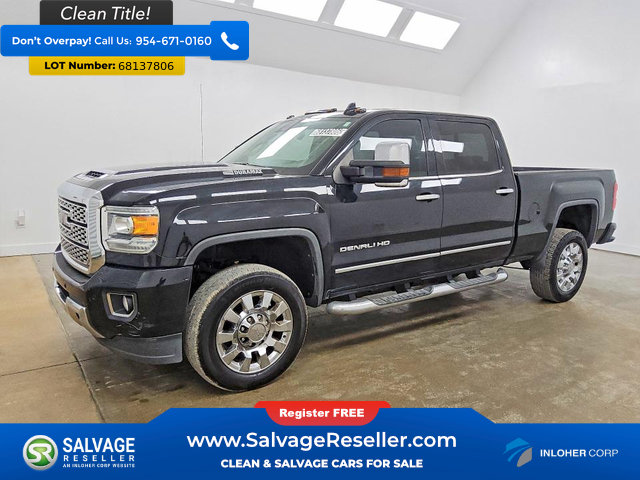 Used 2019 GMC Sierra 2500 Denali w/ Duramax Plus Package AWD/4WD image 1