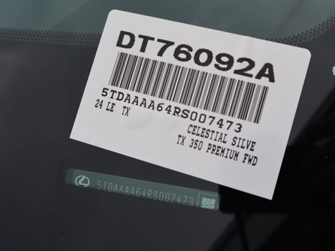 Used 2024 Lexus TX 350 FWD w/ Captains Chair Package image 46