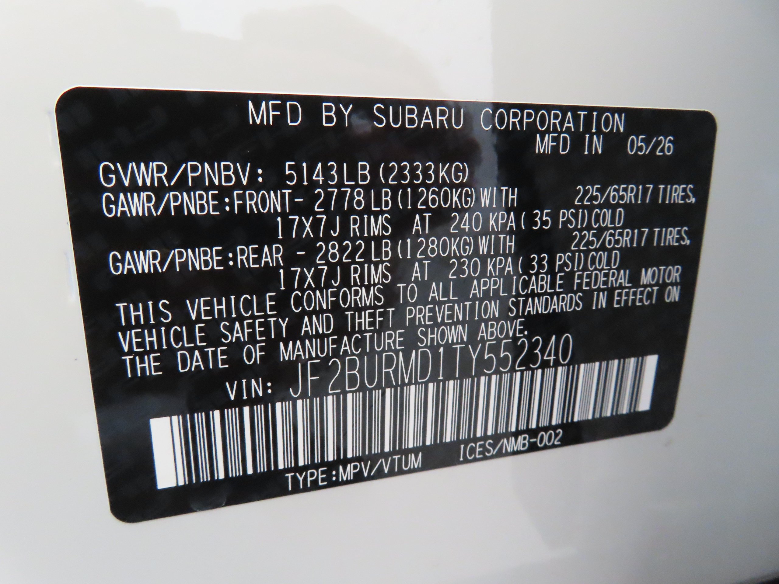 New 2026 Subaru Outback Wilderness w/ Wilderness Package AWD/4WD image 27