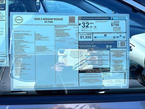 New 2026 Nissan Rogue SV FWD image 12