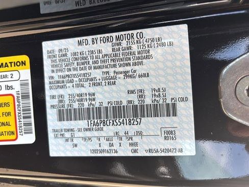 New 2025 Ford Mustang GT Premium image 17