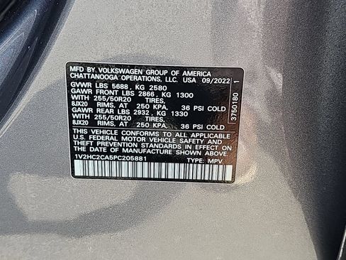 Used 2023 Volkswagen Atlas Cross Sport SE AWD/4WD image 38