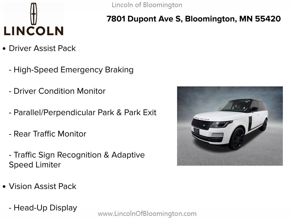 Used 2021 Land Rover Range Rover AWD/4WD image 8