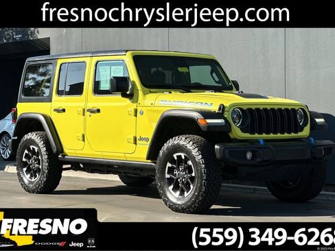 Used 2024 Jeep Wrangler Unlimited Rubicon 4xe image 1