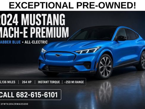 Used 2024 Ford Mustang Mach-E Premium RWD image 1