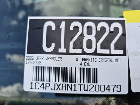 New 2026 Jeep Wrangler Sport image 11