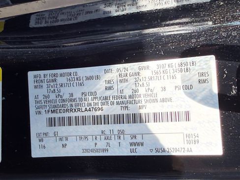 Certified 2024 Ford Bronco Raptor w/ Interior Carbon Fiber Pack 6 AWD/4WD image 39