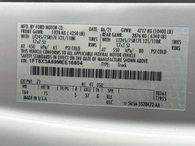 Used 2021 Ford F350 XL w/ Power Equipment Group RWD image 29