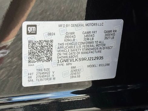 Used 2024 Chevrolet Traverse RS w/ LPO, Floor Liner Package image 22