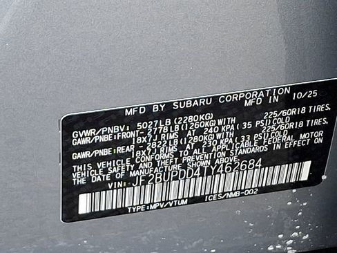 New 2026 Subaru Outback Limited image 24