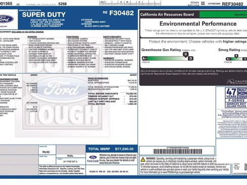 Used 2024 Ford F250 Lariat w/ Lariat Ultimate Package image 20