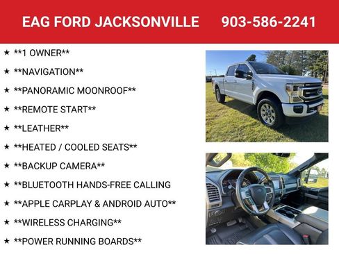 Used 2020 Ford F250 Platinum w/ FX4 Off-Road Package image 4