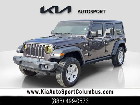 Used 2020 Jeep Wrangler Unlimited Sport image 1