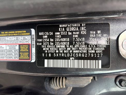 Certified 2024 Kia Sorento S w/ Panoramic Sunroof Package image 26