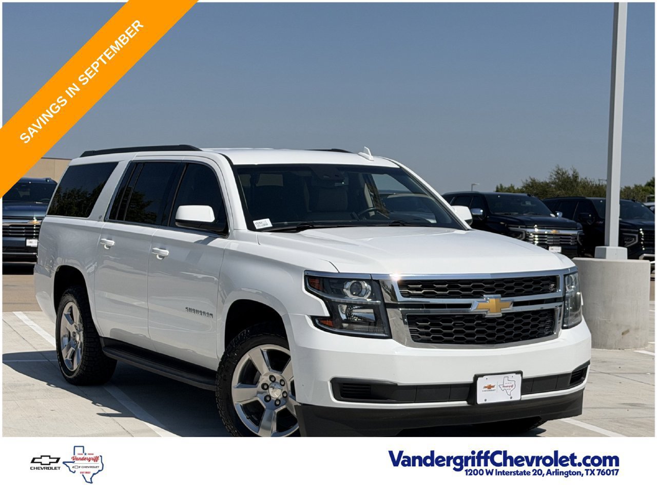 Used 2019 Chevrolet Suburban LT w/ Max Trailering Package RWD image 2