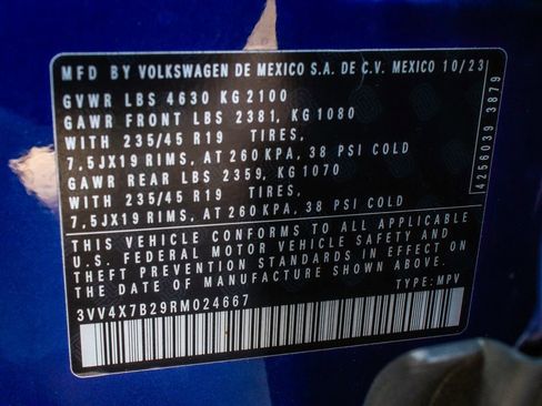 Used 2024 Volkswagen Taos SEL AWD/4WD image 14