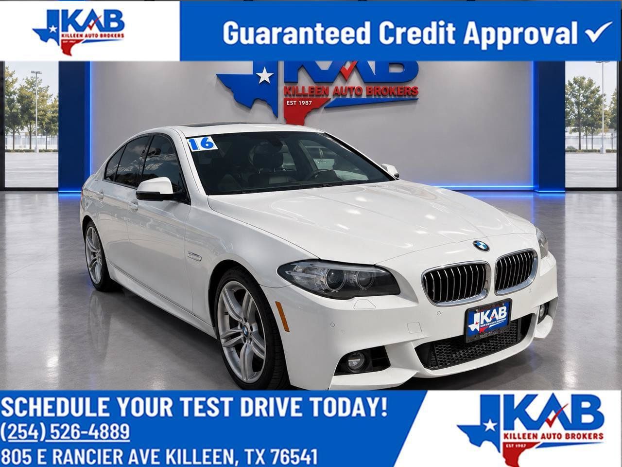Used 2016 BMW 535i Sedan w/ M Sport RWD image 1