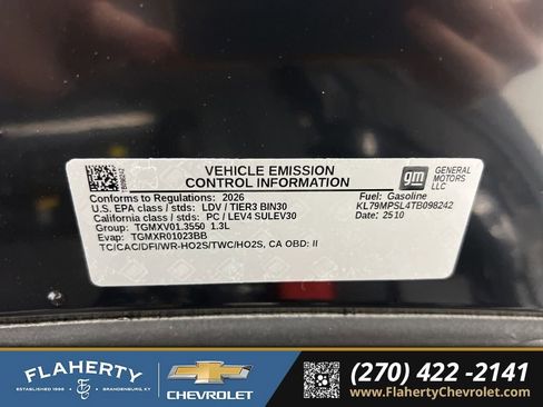 New 2026 Chevrolet TrailBlazer LT w/ LT Cold Weather Package image 17