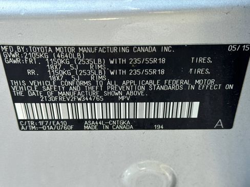 Used 2015 Toyota RAV4 Limited image 21