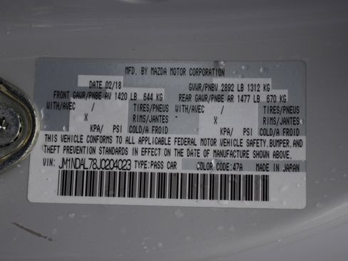 Used 2018 MAZDA MX-5 Miata RF Club image 40