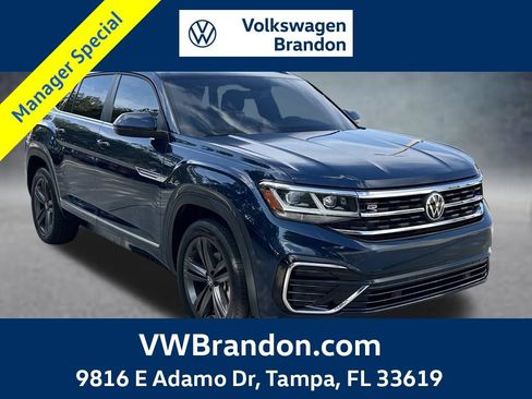 Certified 2021 Volkswagen Atlas Cross Sport SE AWD/4WD image 1