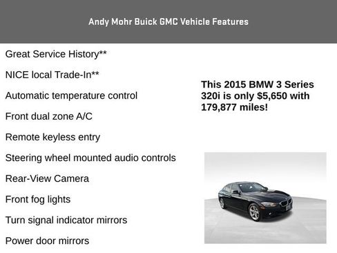 Used 2015 BMW 320i Sedan image 4