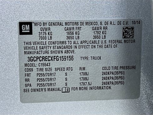 Used 2015 Chevrolet Silverado 1500 LT w/ All Star Edition image 35