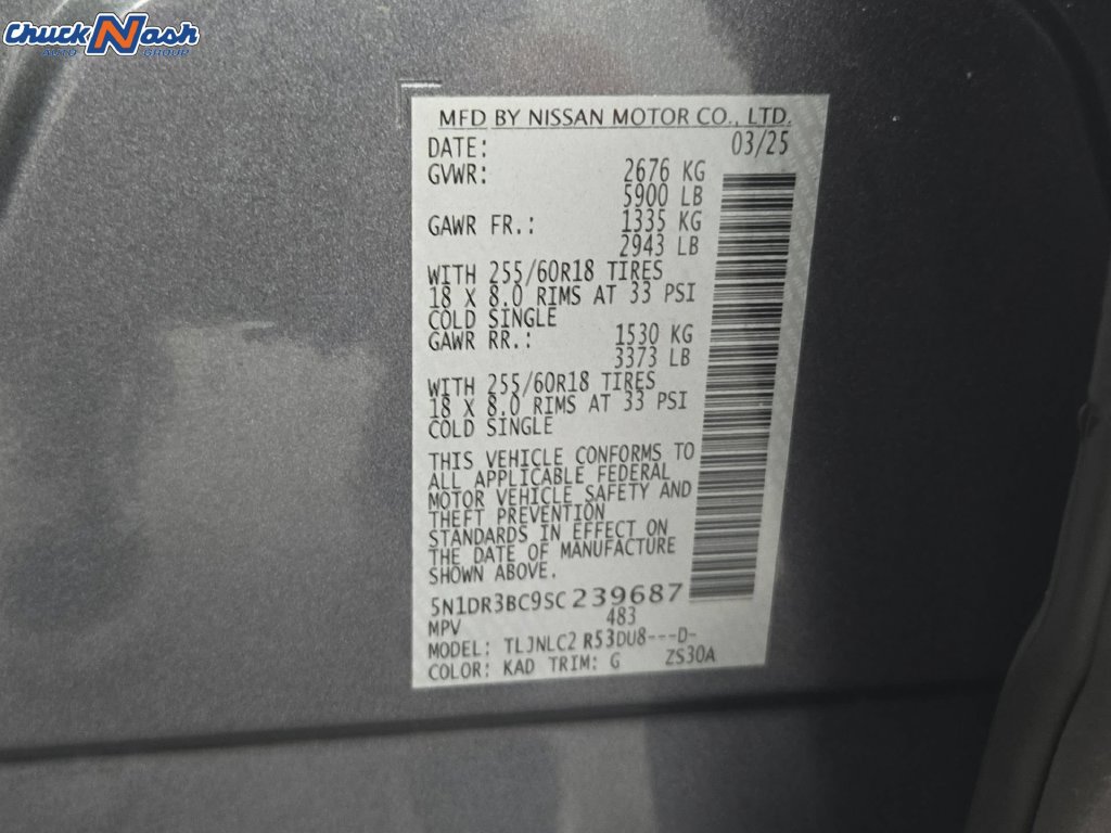 Used 2025 Nissan Pathfinder SV AWD/4WD image 38