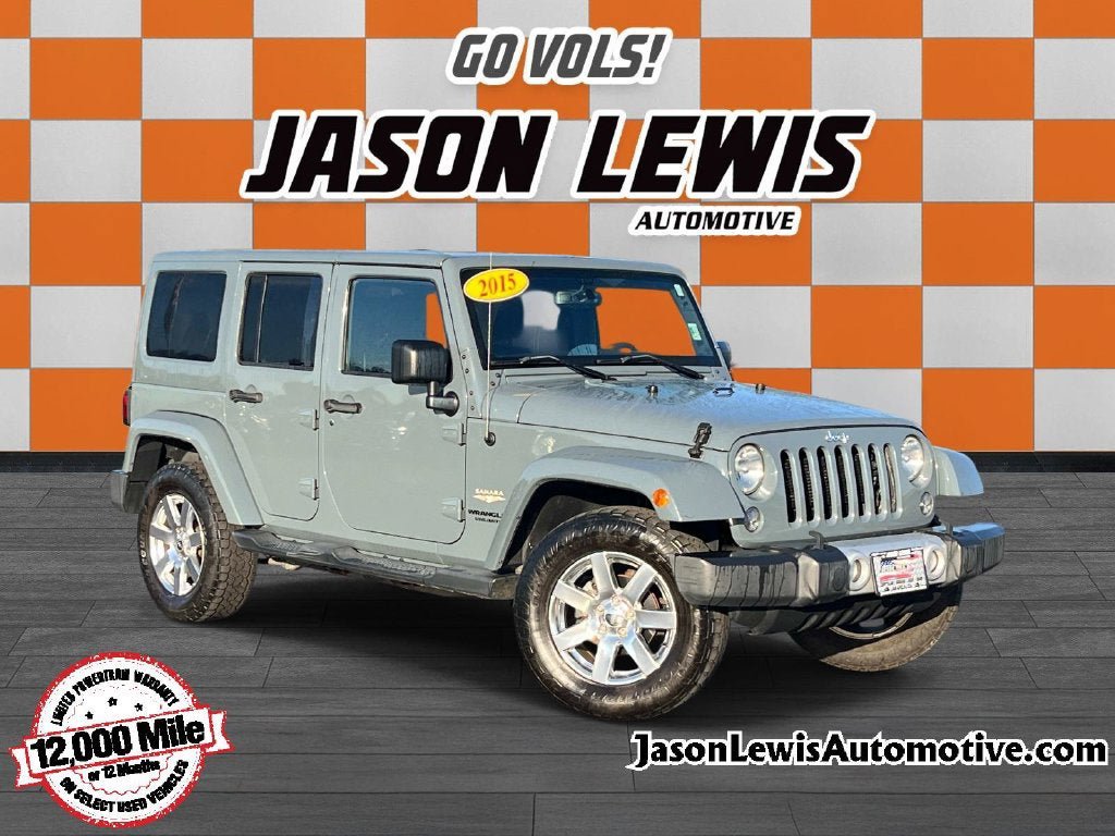 Used 2015 Jeep Wrangler Unlimited Sahara AWD/4WD image 1