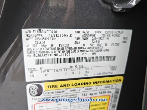 Used 2022 Lincoln Navigator Black Label image 14