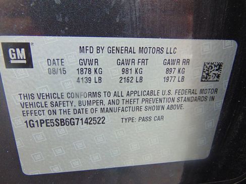 Used 2016 Chevrolet Cruze LT w/ Sun And Sound Package image 30