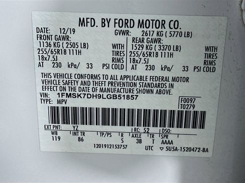 Used 2020 Ford Explorer XLT image 12