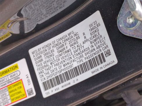 Used 2023 Honda Civic Sport image 35