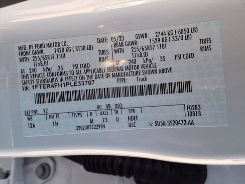 Certified 2023 Ford Ranger XLT w/ Equipment Group 301A Mid image 25