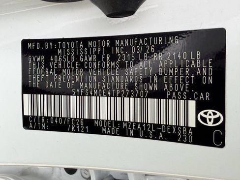 Used 2026 Toyota Corolla SE FWD image 27
