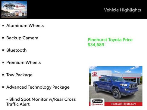 Certified 2022 Toyota Tacoma TRD Sport w/ Technology Package AWD/4WD image 20