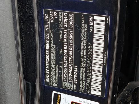 Used 2023 Mercedes-Benz EQS 450+ 4MATIC SUV image 21