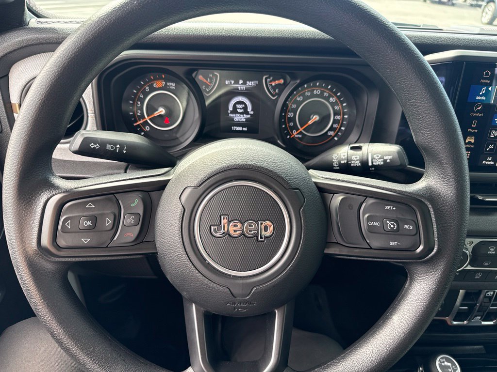 Certified 2025 Jeep Wrangler Unlimited Sport AWD/4WD image 18