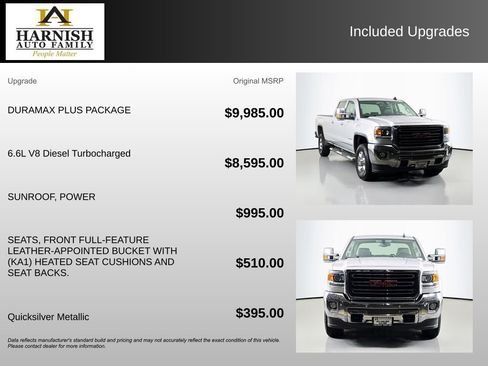 Used 2016 GMC Sierra 3500 SLT w/ Duramax Plus Package image 4