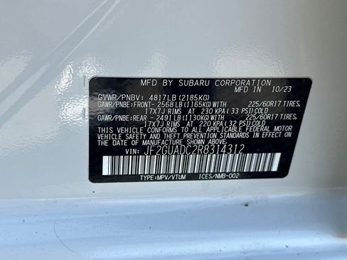 Used 2024 Subaru Crosstrek 2.0i Premium AWD/4WD image 34