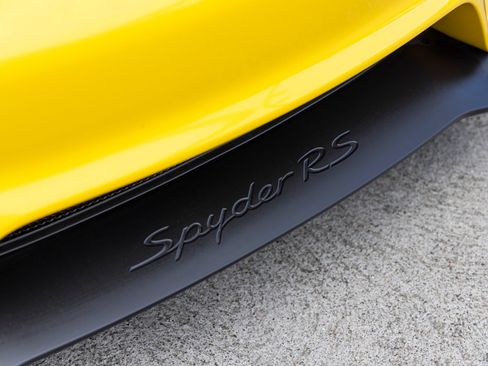 Certified 2025 Porsche 718 Boxster Spyder RS RWD image 18